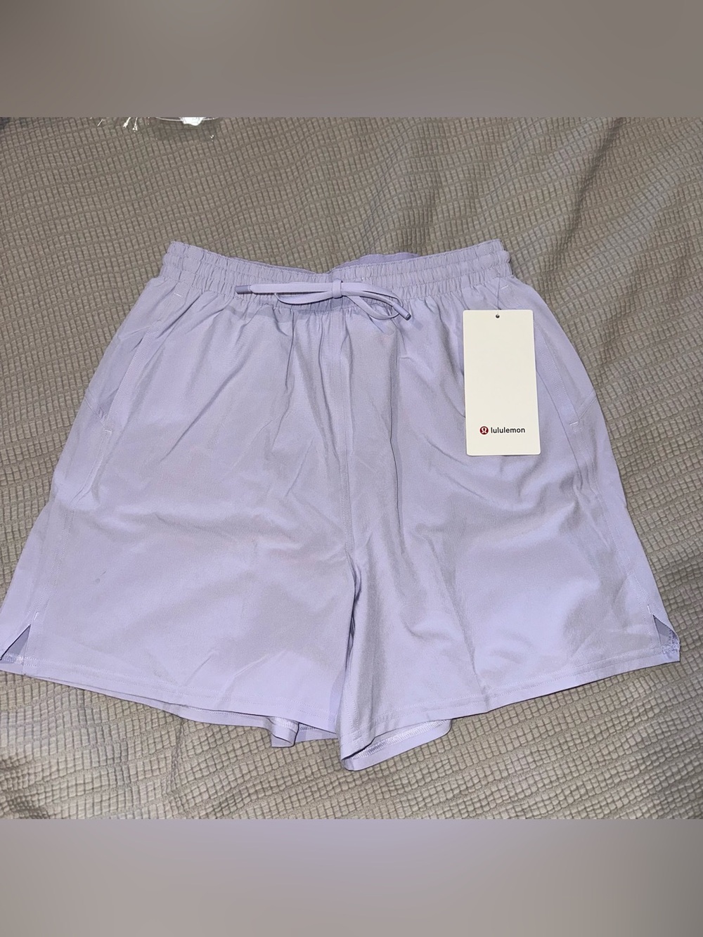 NWT 6 Lululemon Pace Rival High-Rise Short 5" - Lavender Frost Pastel Purple
